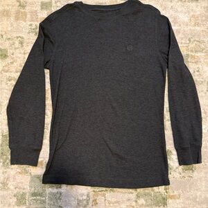 Chaps Charcoal Long Sleeve Shirt